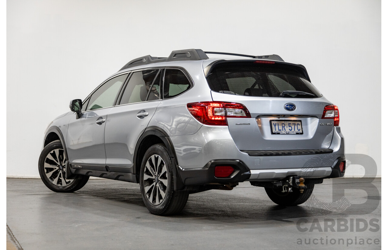 2/2017 Subaru Outback 2.5i Premium (AWD) MY17 4d Wagon Ice Silver Metallic 2.5L