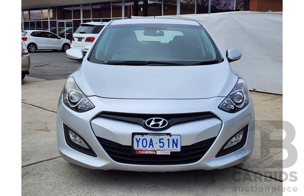 07/2012 Hyundai I30 ACTIVE FWD GD 5D Hatchback Silver 1.8L