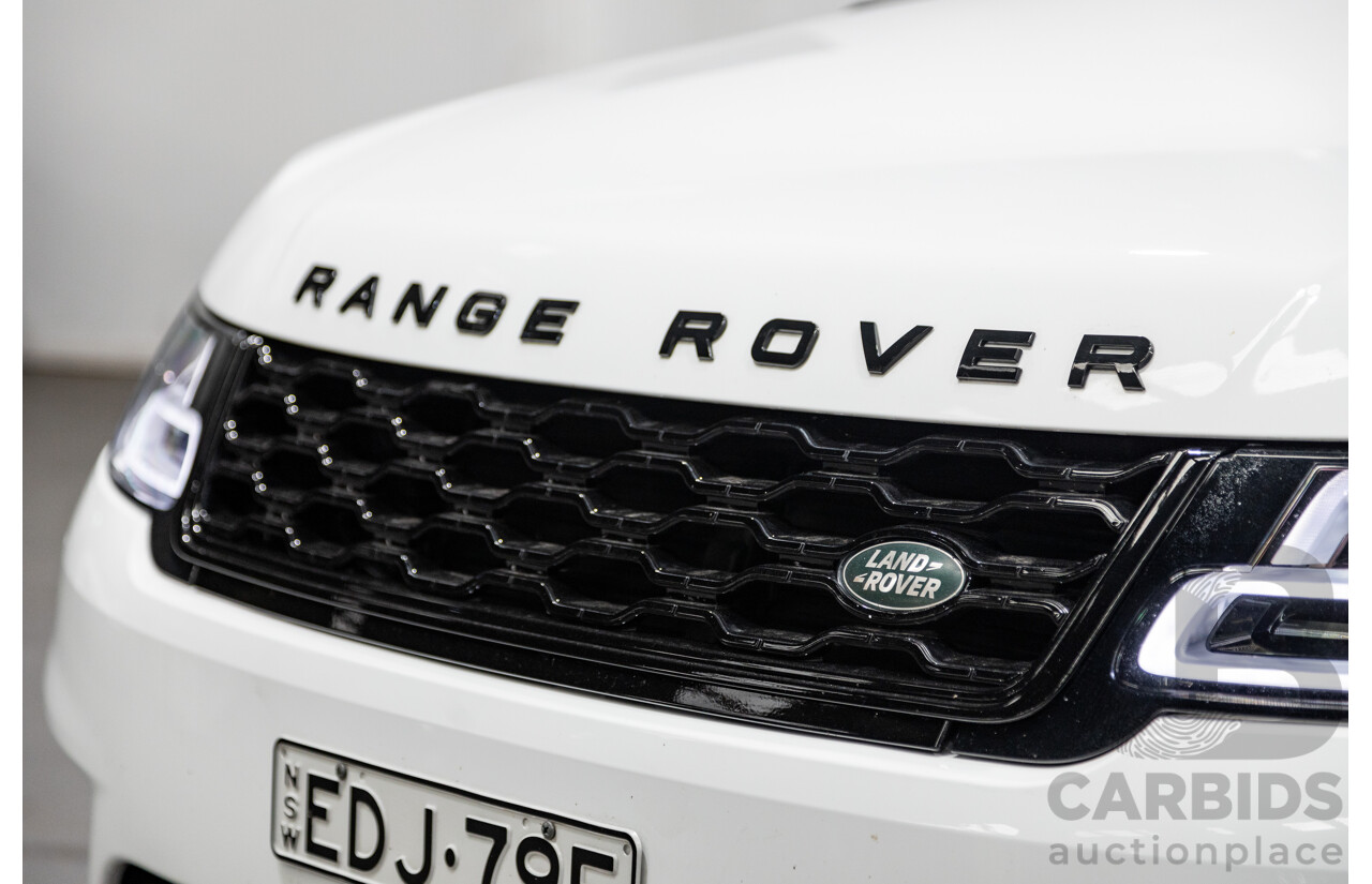 11/2018 Land Rover Range Rover Sport SDV6 SE (4x4) MY19 4d Wagon Polaris White Twin Turbo Diesel 3.0L