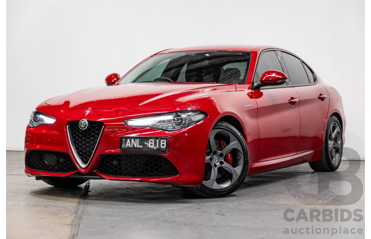 03/2017 Alfa Romeo Giulia Veloce MY17 4d Sedan Alfa Red Turbo 2.0L