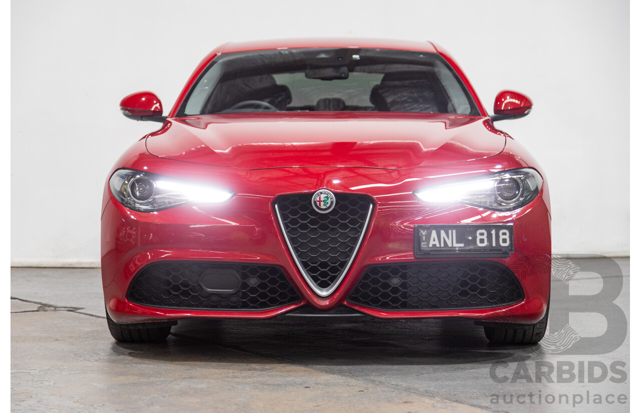 03/2017 Alfa Romeo Giulia Veloce MY17 4d Sedan Alfa Red Turbo 2.0L