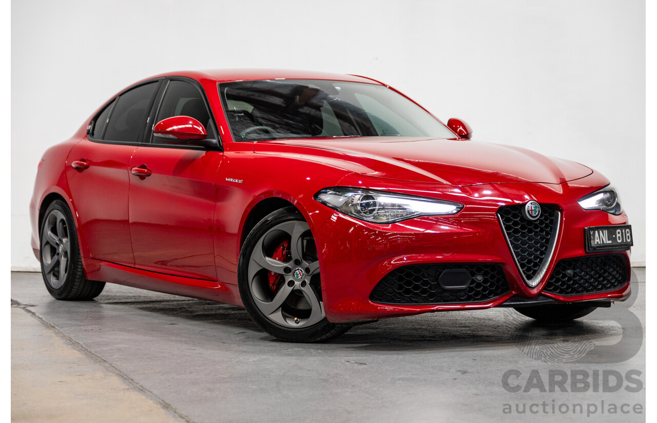 03/2017 Alfa Romeo Giulia Veloce MY17 4d Sedan Alfa Red Turbo 2.0L