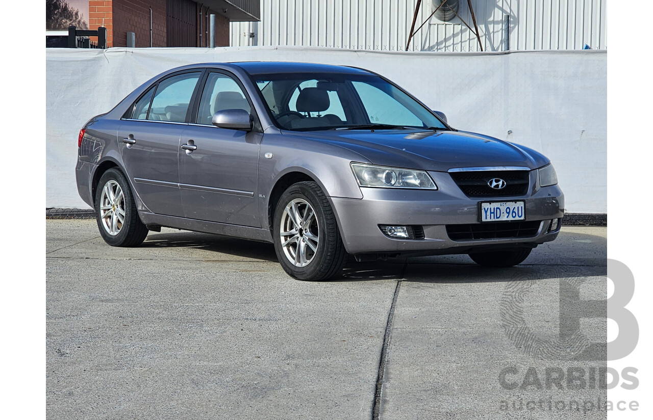 3/2007 Hyundai Sonata SLX NF 4d Sedan Silver 2.4L