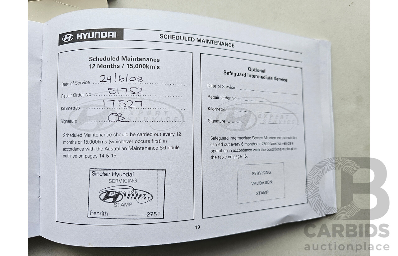 3/2007 Hyundai Sonata SLX NF 4d Sedan Silver 2.4L