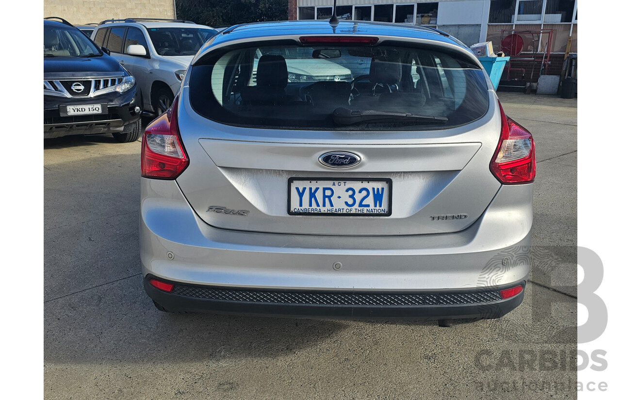 9/2012 Ford Focus Trend LW 5d Hatchback Silver 2.0L