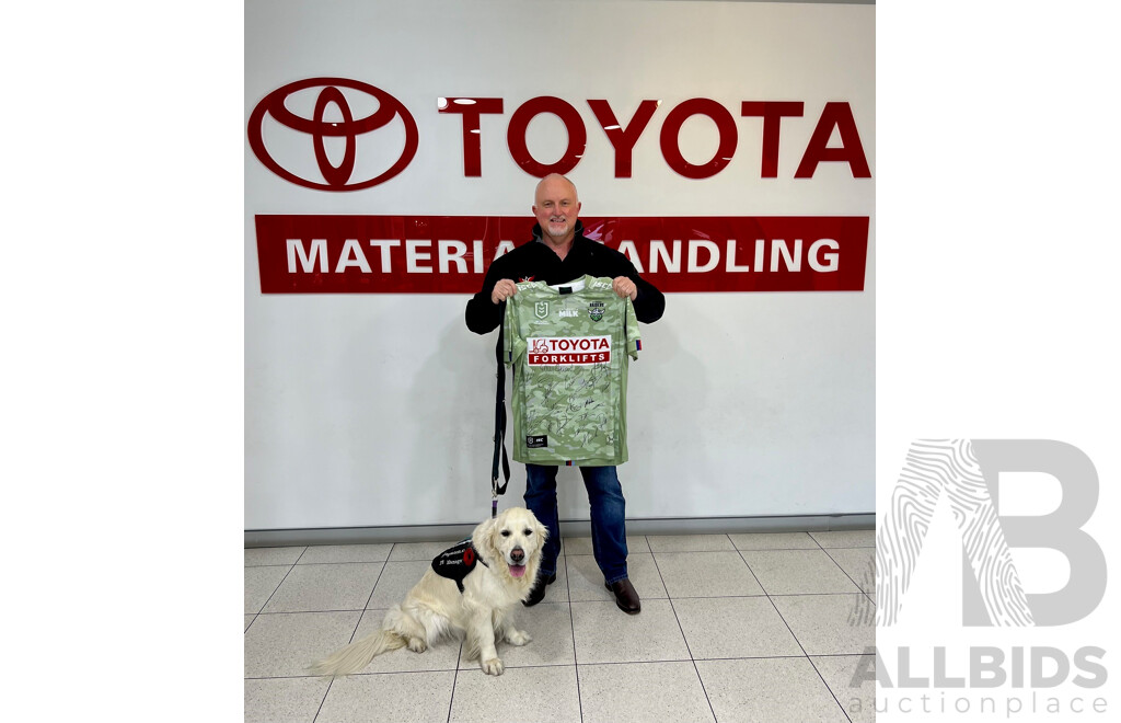 Signed 2024 Raiders Jersey - Ricky Stuart's 500th Game As Coach
