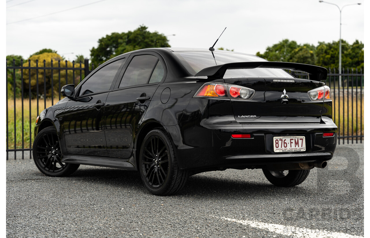 12/2017 Mitsubishi Lancer Black Edition CF MY18 4d Sedan Black Pearl 2.0L