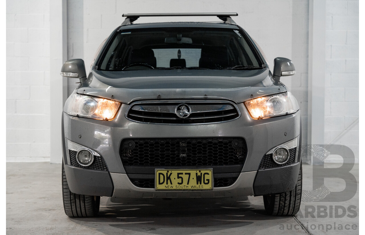 9/2013 Holden Captiva 7 LX (AWD) CG MY13 4d Wagon Grey Turbo Diesel 2.2L - 7 Seater