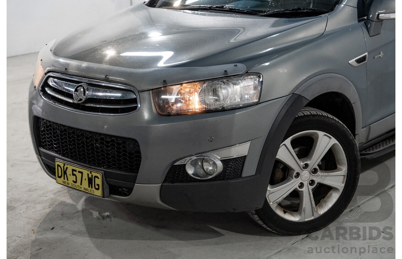 9/2013 Holden Captiva 7 LX (AWD) CG MY13 4d Wagon Grey Turbo Diesel 2.2L - 7 Seater