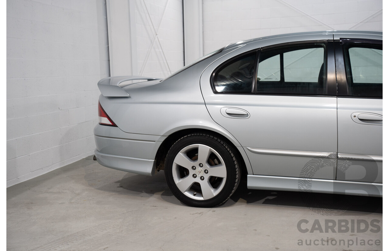 5/2001 Ford Falcon XR6 AUII 4d Sedan Silver Tickford Enhanced 4.0L