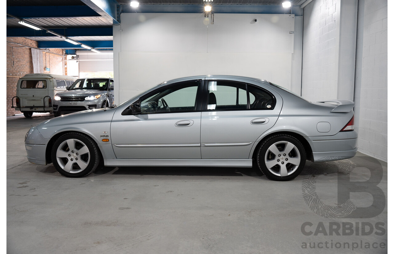 5/2001 Ford Falcon XR6 AUII 4d Sedan Silver Tickford Enhanced 4.0L