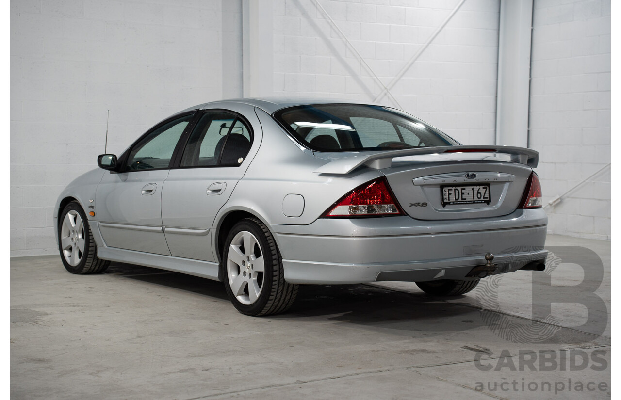 5/2001 Ford Falcon XR6 AUII 4d Sedan Silver Tickford Enhanced 4.0L