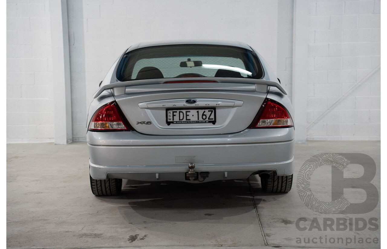 5/2001 Ford Falcon XR6 AUII 4d Sedan Silver Tickford Enhanced 4.0L