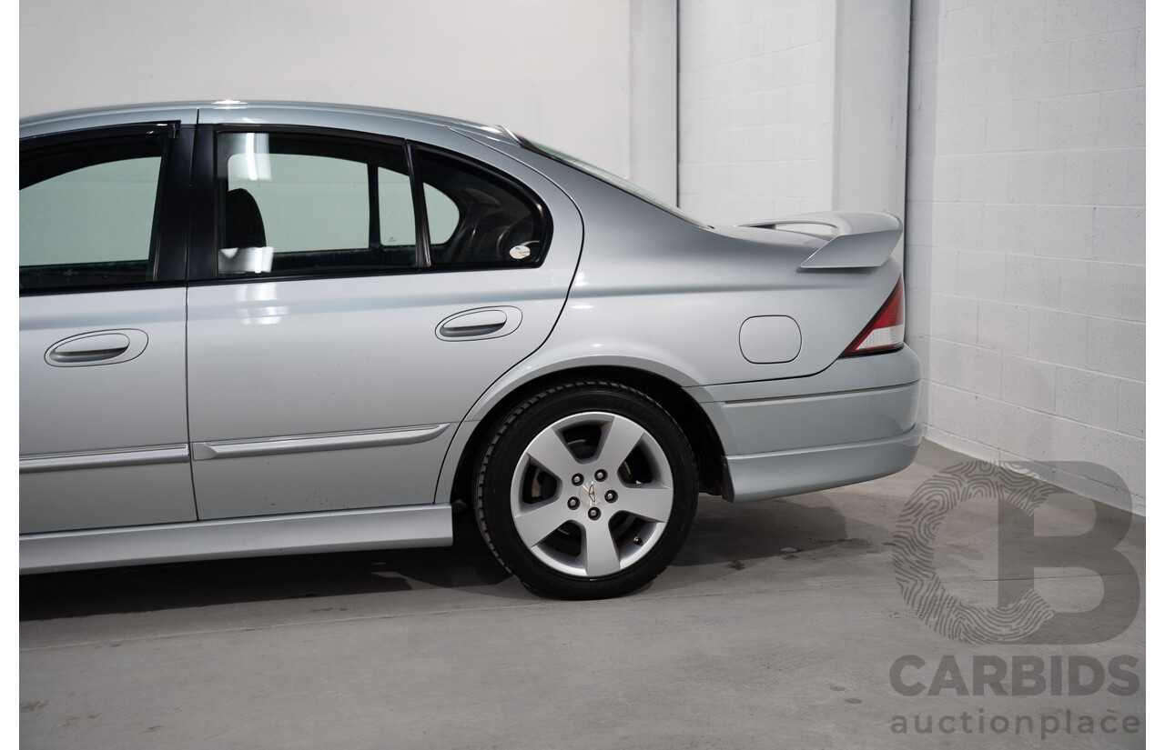 5/2001 Ford Falcon XR6 AUII 4d Sedan Silver Tickford Enhanced 4.0L