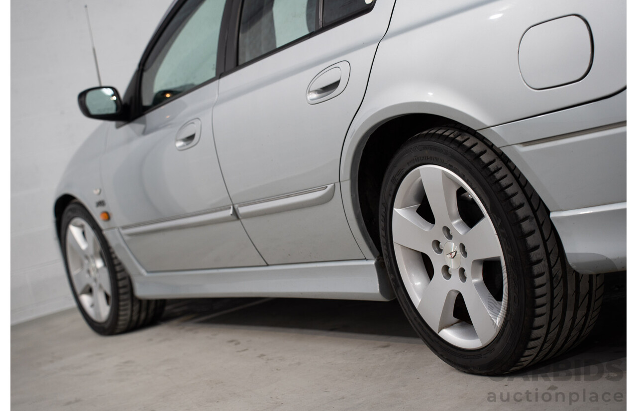 5/2001 Ford Falcon XR6 AUII 4d Sedan Silver Tickford Enhanced 4.0L