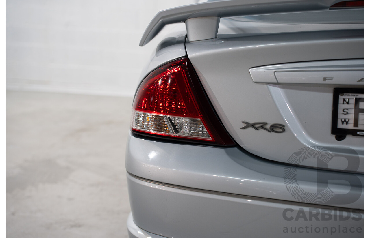 5/2001 Ford Falcon XR6 AUII 4d Sedan Silver Tickford Enhanced 4.0L