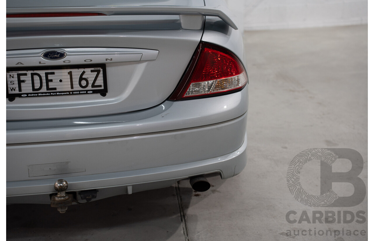 5/2001 Ford Falcon XR6 AUII 4d Sedan Silver Tickford Enhanced 4.0L