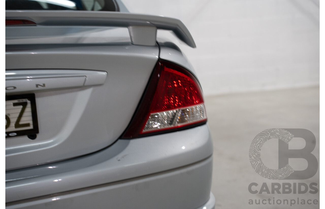 5/2001 Ford Falcon XR6 AUII 4d Sedan Silver Tickford Enhanced 4.0L