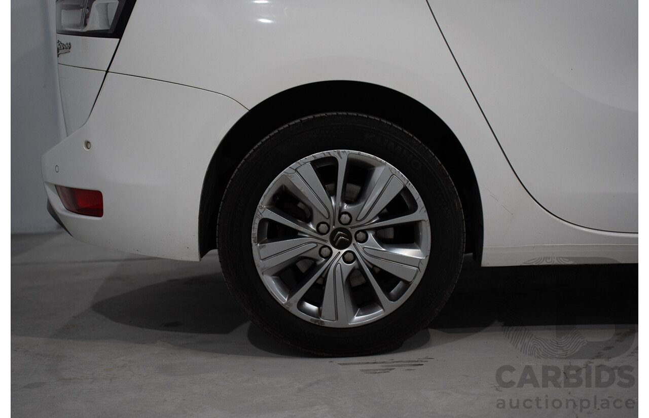 1/2015 Citroen Grand C4 Picasso Exclusive B7 MY15 4d Wagon White Turbo Diesel 2.0L - 7 Seater