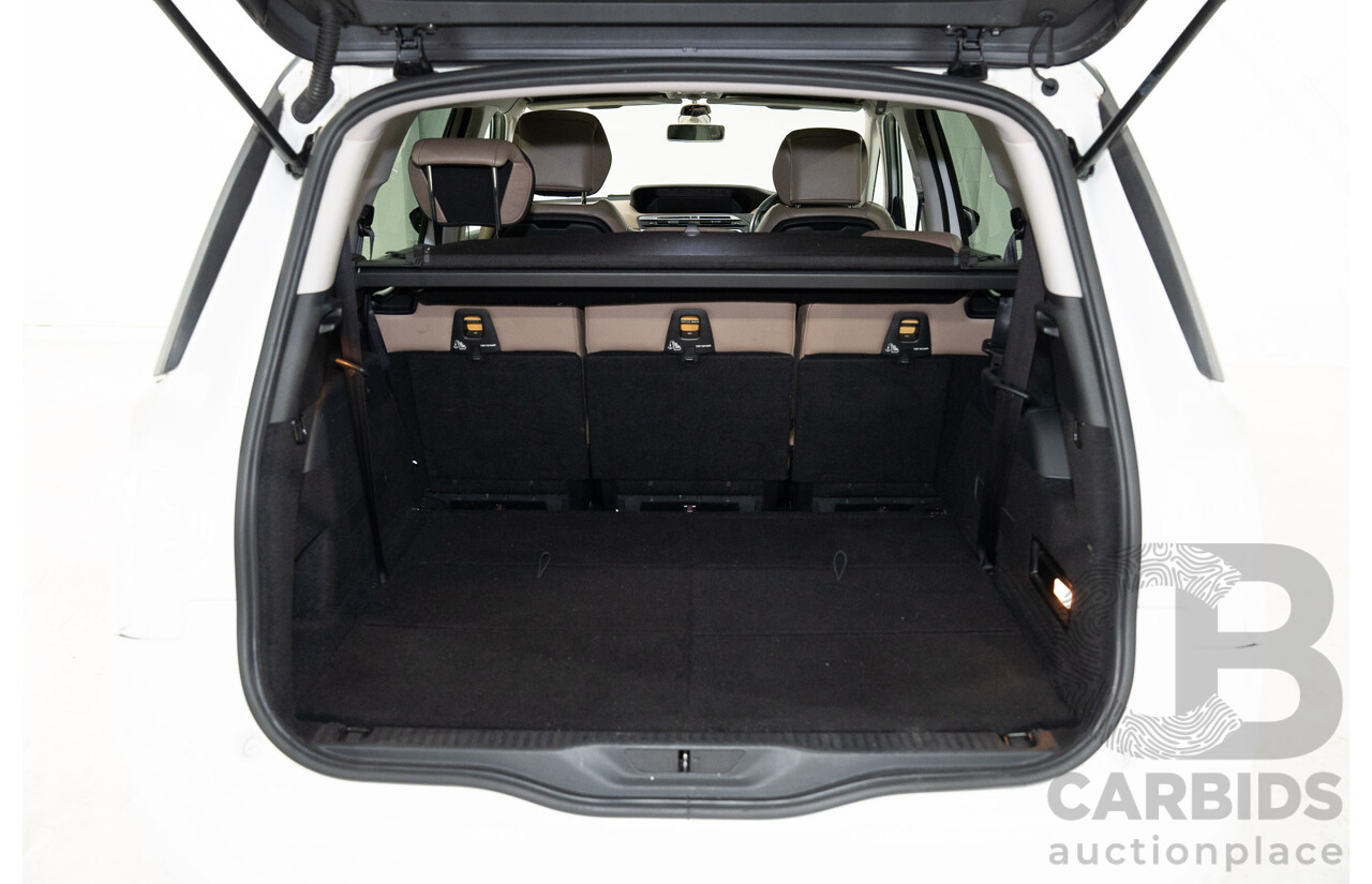 1/2015 Citroen Grand C4 Picasso Exclusive B7 MY15 4d Wagon White Turbo Diesel 2.0L - 7 Seater