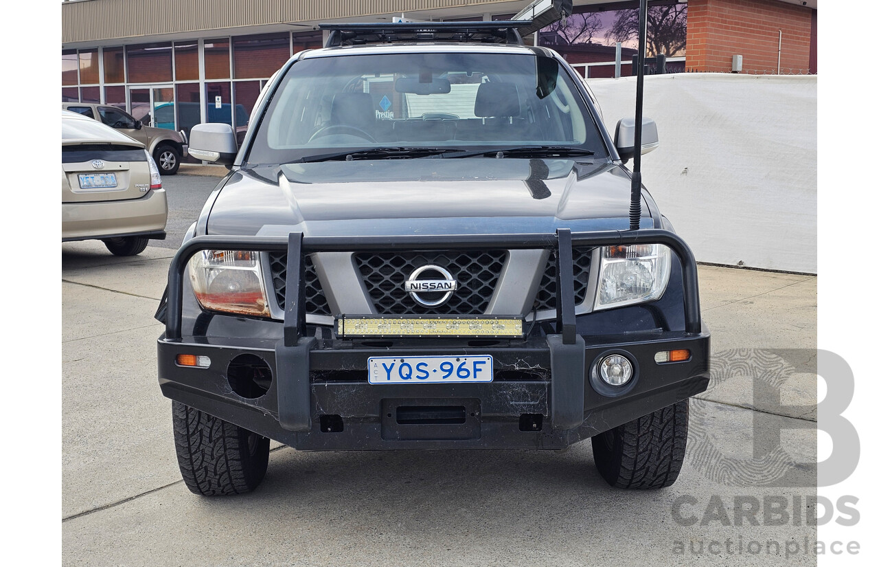 9/2009 Nissan Pathfinder Titanium (4x4) R51 4d Wagon Black 2.5L