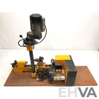 Emco Compact 5 Benchtop Lathe and Drill Press Combo