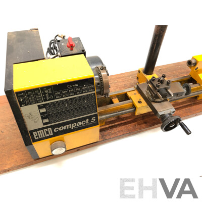 Emco Compact 5 Benchtop Lathe and Drill Press Combo