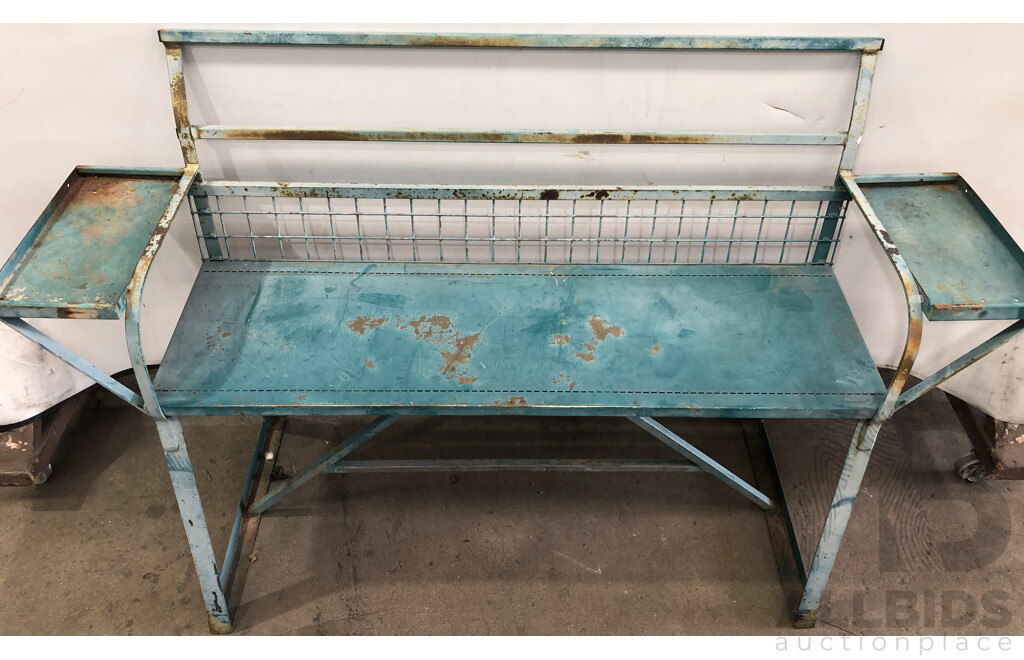 Custom Built Metal Bench Seat