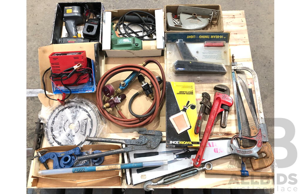 Selection of Power Tools, Hand Tools and Hardware