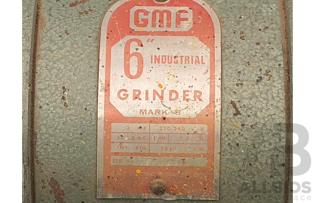 GMF 6 Inch Bench Grinder