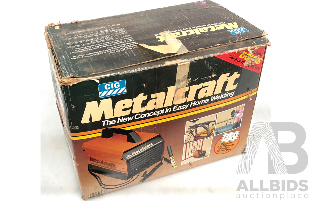 CIG Metalcraft Electric Welder