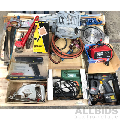 Selection of Power Tools, Hand Tools and Hardware