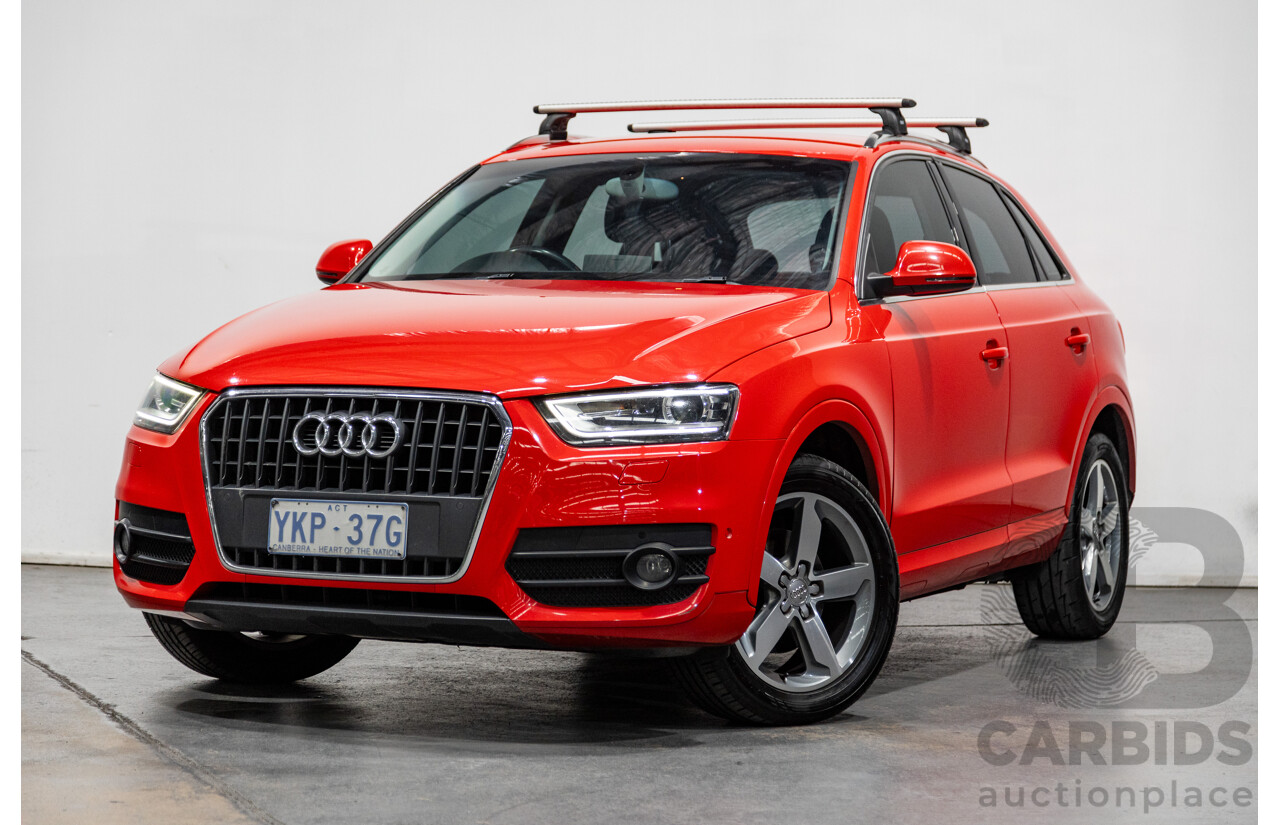 3/2015 Audi Q3 1.4 TFSI 8U MY15 4d Wagon Misano Red Turbo 1.4L