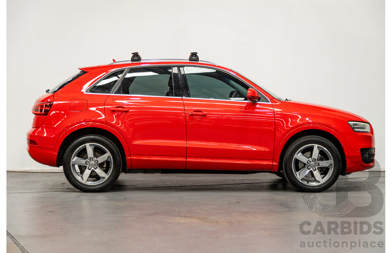 3/2015 Audi Q3 1.4 TFSI 8U MY15 4d Wagon Misano Red Turbo 1.4L