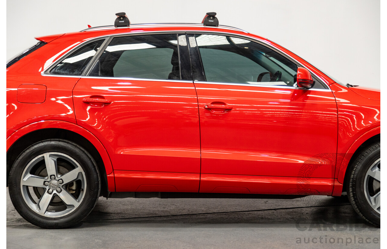 3/2015 Audi Q3 1.4 TFSI 8U MY15 4d Wagon Misano Red Turbo 1.4L