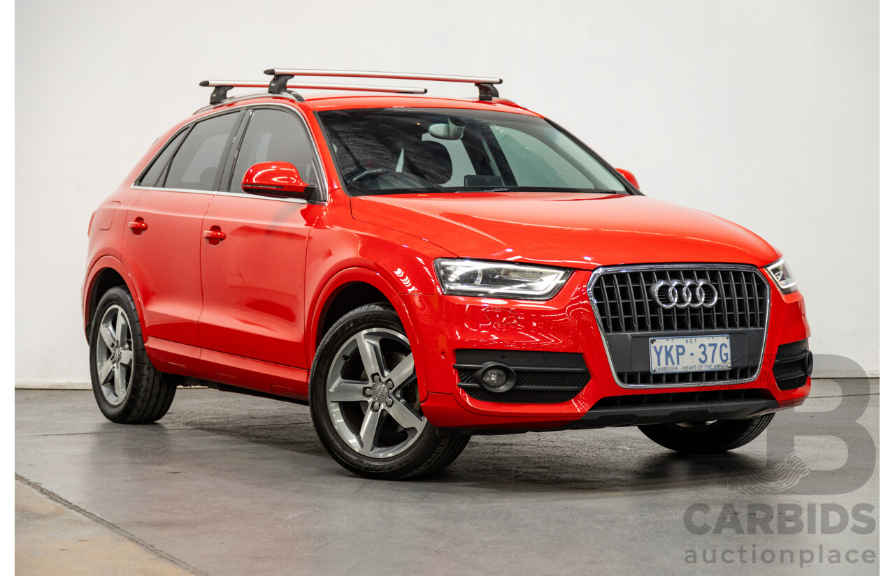 3/2015 Audi Q3 1.4 TFSI 8U MY15 4d Wagon Misano Red Turbo 1.4L