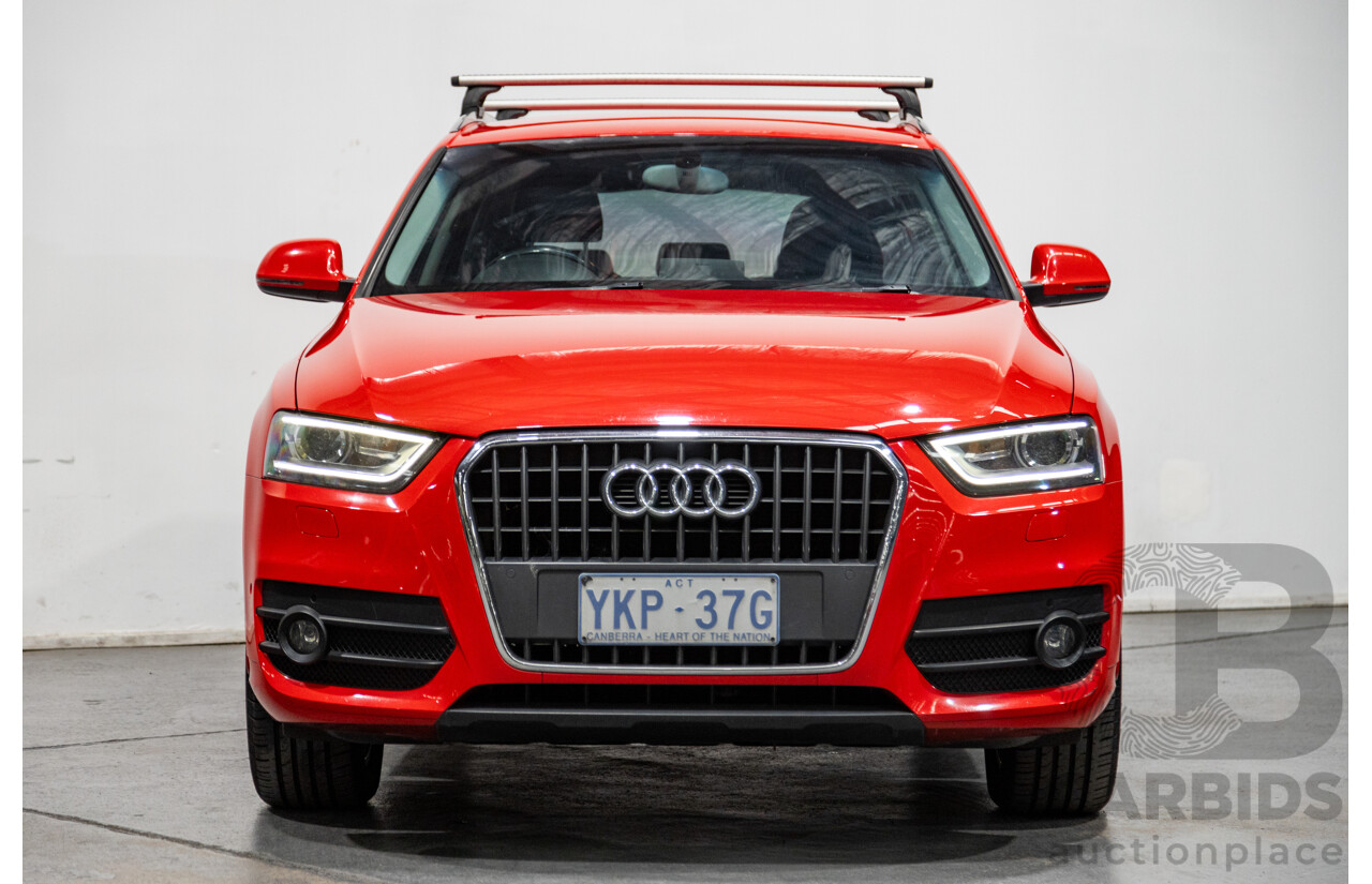 3/2015 Audi Q3 1.4 TFSI 8U MY15 4d Wagon Misano Red Turbo 1.4L