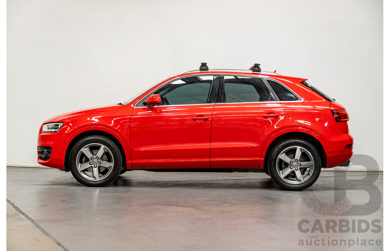 3/2015 Audi Q3 1.4 TFSI 8U MY15 4d Wagon Misano Red Turbo 1.4L