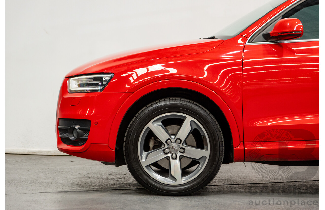 3/2015 Audi Q3 1.4 TFSI 8U MY15 4d Wagon Misano Red Turbo 1.4L