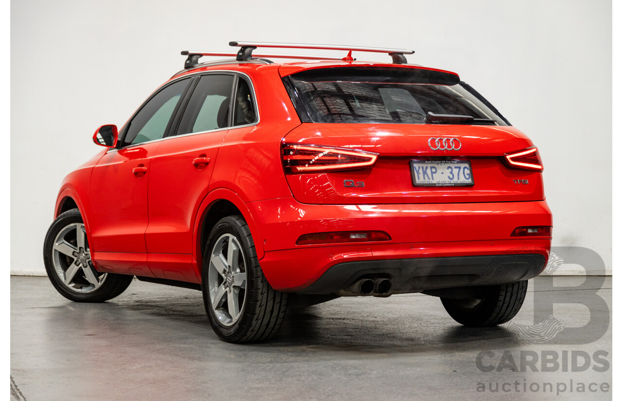 3/2015 Audi Q3 1.4 TFSI 8U MY15 4d Wagon Misano Red Turbo 1.4L