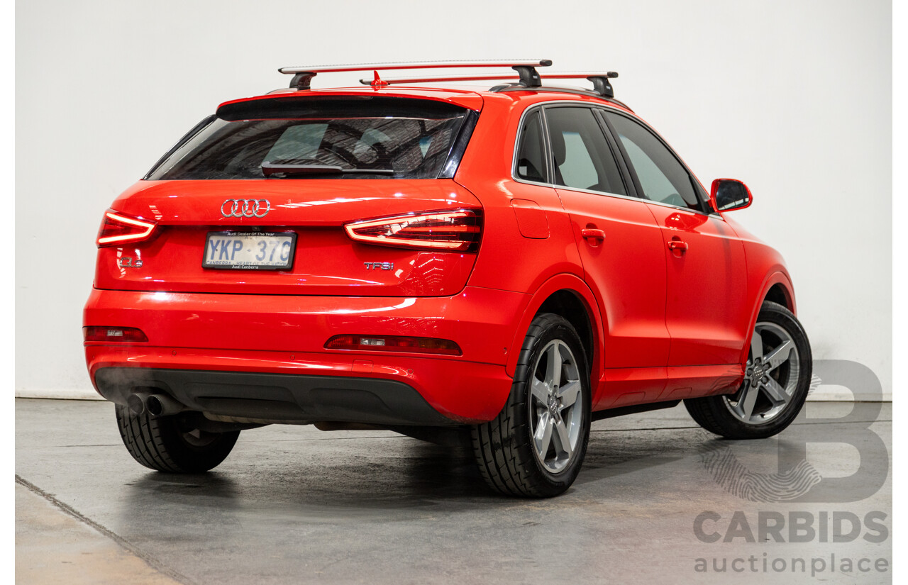 3/2015 Audi Q3 1.4 TFSI 8U MY15 4d Wagon Misano Red Turbo 1.4L