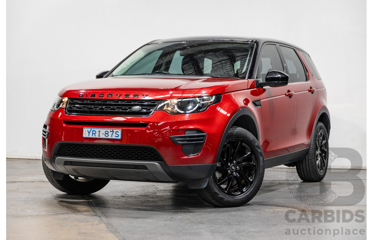 12/2017 Land Rover Discovery Sport TD4 150 SE (AWD) LC MY18 4d Wagon Firenze Red Turbo Diesel 2.0L