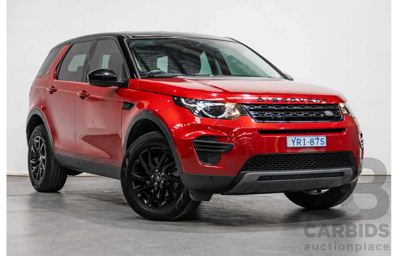 12/2017 Land Rover Discovery Sport TD4 150 SE (AWD) LC MY18 4d Wagon Firenze Red Turbo Diesel 2.0L