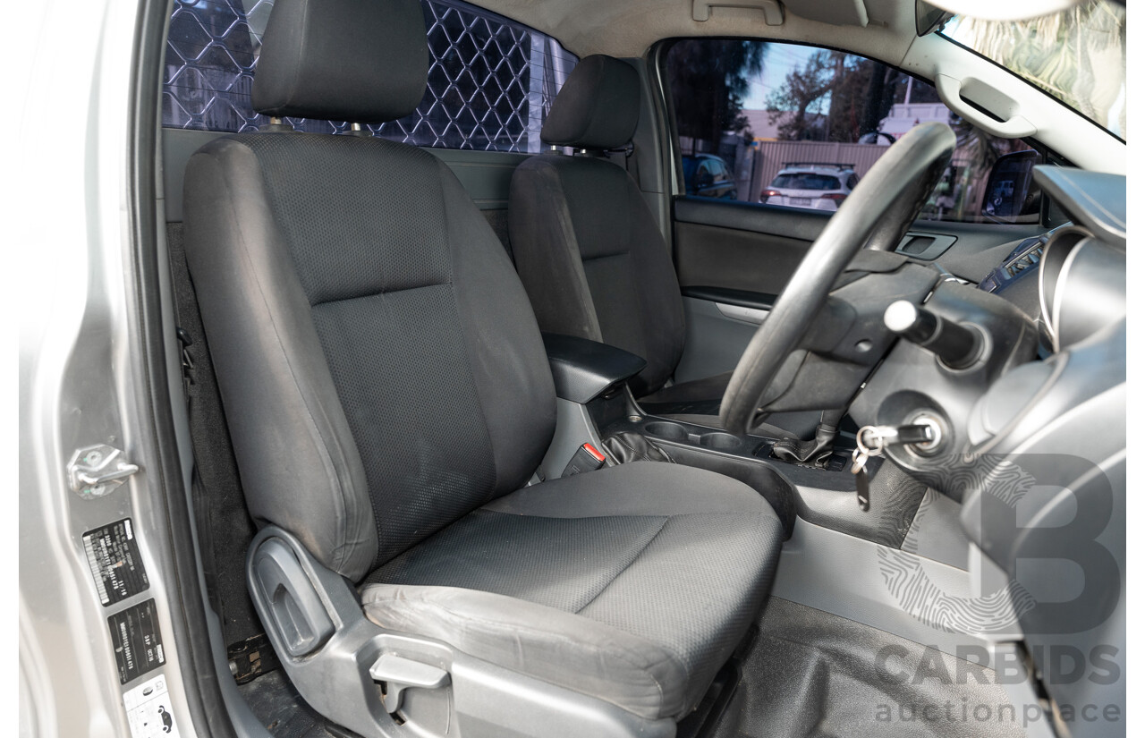 10/2016 Mazda Bt-50 XT Hi-Rider MY16 2d C/Chas Silver Turbo Diesel 2.2L