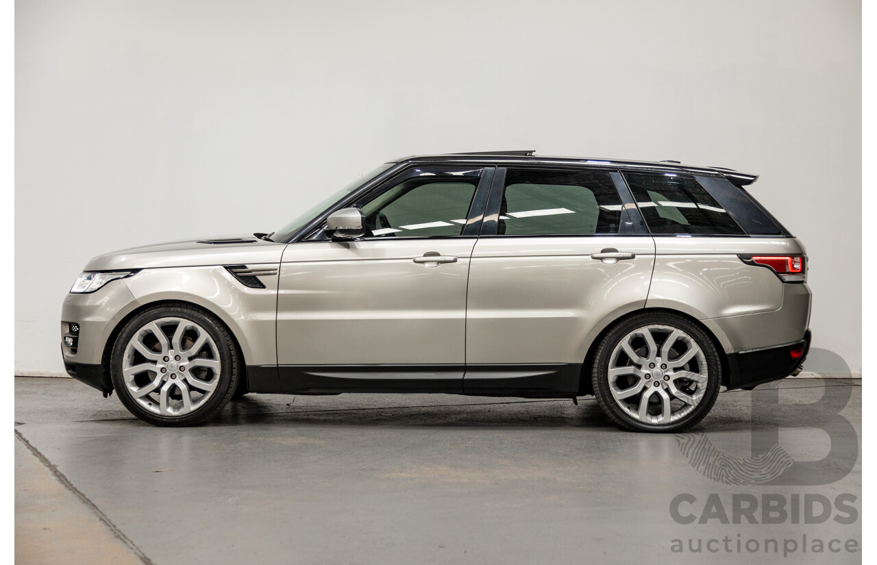 7/2016 Land Rover Range Rover Sport 3.0 TDV6 SE (AWD) LW MY16.5 4d Wagon Ingot Gold Metallic Turbo Diesel V6 3.0L