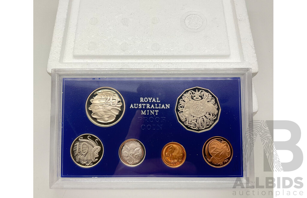 Australian RAM 1981 Six Proof Coin  Set