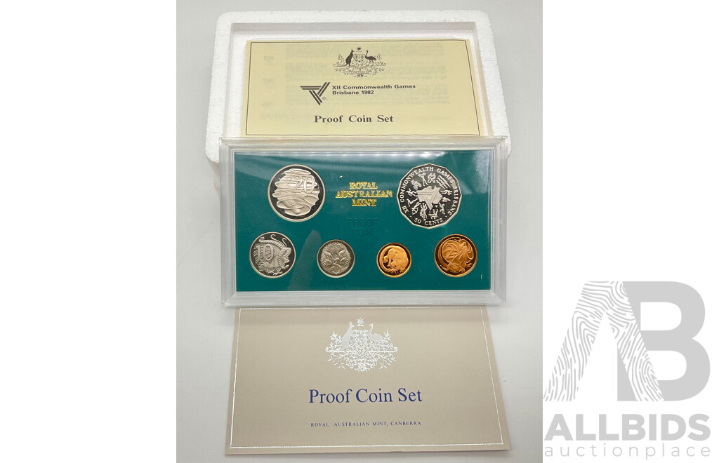 Australian RAM 1982 Six Coin Proof Set