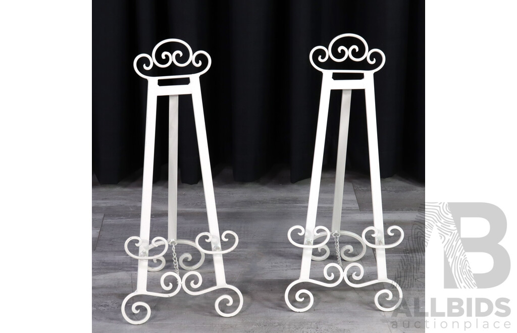 Pair of Table Top Display Easels