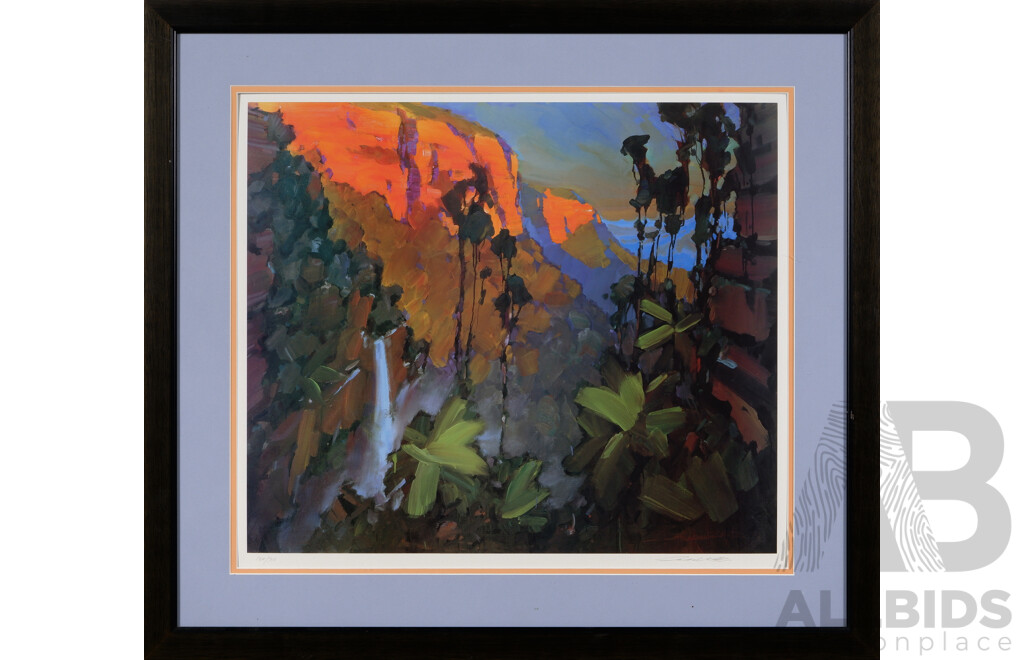 Michael White, (Australian, Contemporary, 1996-), Valley of the Waters, Limited Edition Print 184/750