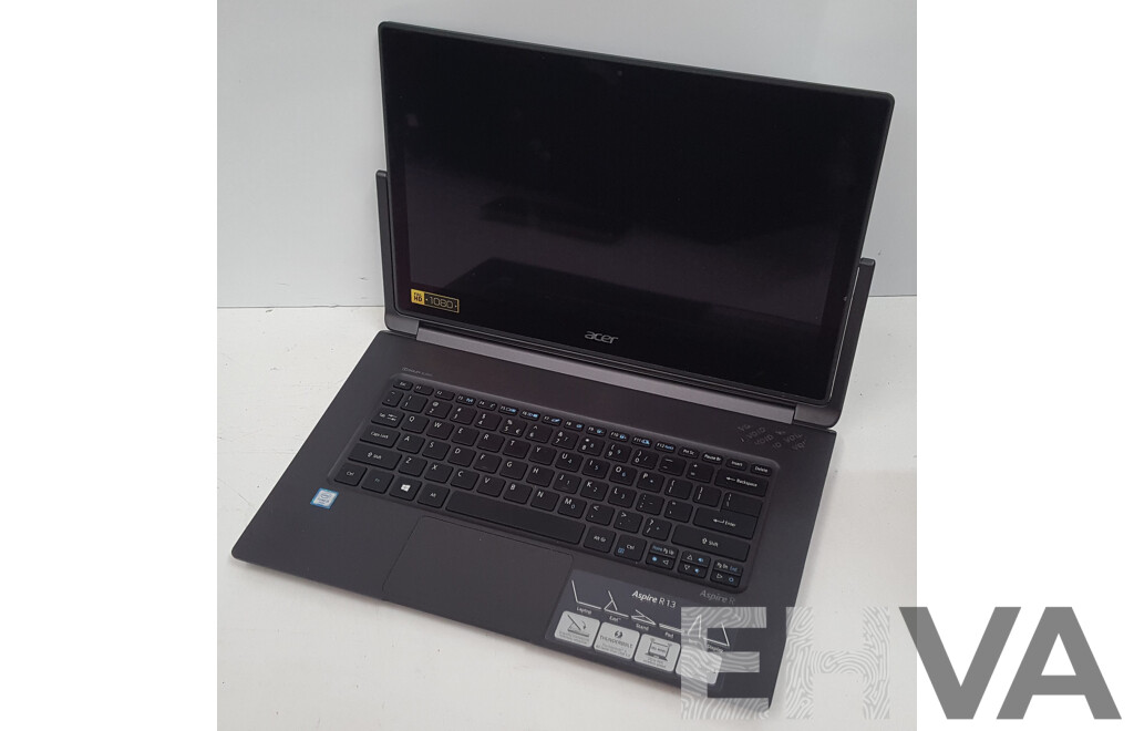 Acer (R7-372T-57CC) Aspire R 13 Intel Core i5 (6200U) 2.30GHz-2.80GHz 2-Core CPU 13-Inch Convertible Touchscreen Laptop